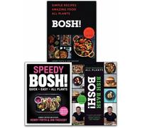 BOOKS4PEOPLE Bosh Series 3 Books Collection Set (Bosh: Simple Recipes, Bosh Bish Bash And Speedy Bosh)