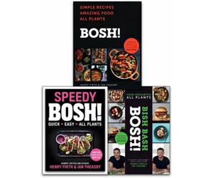 BOOKS4PEOPLE Bosh Series 3 Books Collection Set (Bosh: Simple Recipes, Bosh Bish Bash And Speedy Bosh)