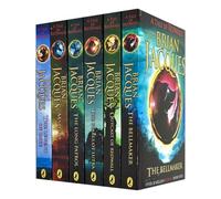 BOOKS4PEOPLE Brian Jacques Redwall Series 6 Books Collection Set (Books 7-12) (The Bellmaker, Outcast Of Redwall, Pearls Of Lutra, Long Patrol,