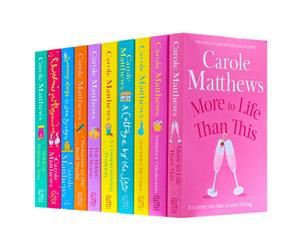 BOOKS4PEOPLE Carole Matthews Humourous Comedy Fiction 10 Books Collection Set
