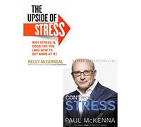 BOOKS4PEOPLE Control Stress, The Upside Of Stress 2 Books Collection Set
