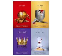 BOOKS4PEOPLE Crave Series 4 Books Collection Set By Tracy Wolff (Covet, Court, Charm & Cherish) Fanatsy Romance