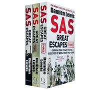 BOOKS4PEOPLE Damien Lewis Collection 3 Books Set (Sas Great Escapes, Sas Great Escapes Two And Sas Great Escapes Three)