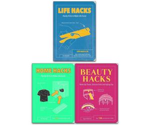BOOKS4PEOPLE Dan Marshall Handy Tips Tricks Hints Collection 3 Books Set (Beauty Hacks, Life Hacks, Home Hacks)