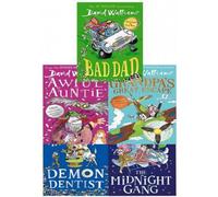 BOOKS4PEOPLE David Walliams 5 Books Set Collection (Series 2) (Midnight Gang, Bad Dad, Grandpas Great Escape, Awful Auntie, Demon Dentist)