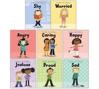 BOOKS4PEOPLE Dealing With Feeling Series 8 Books Collection Set By Isabel Thomas (Shy, Worried, Angry, Caring, Happy, Jealous, Proud & Sad)