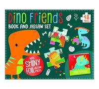 BOOKS4PEOPLE Dino Friends Book And Jigsaw Box Set