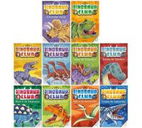 BOOKS4PEOPLE Dinosaur Club Series By Rex Stone 10 Books Collection Set (March Of The Ankylosaurus, The T-Rex Attack, A Triceratops Charge, Avoi