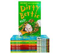 BOOKS4PEOPLE Dirty Bertie - Series 1 - David Roberts 10 Books Collection Set Fangs Fetch Germs Mud Bogeys Yuck ..