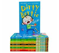BOOKS4PEOPLE Dirty Bertie - Series 2 - David Roberts 10 Books Collection Set Rats Smash Kiss Pong Scream Loo Ou..