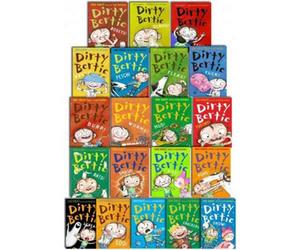 BOOKS4PEOPLE Dirty Bertie Series Collection David Roberts 20 Books Set (Series 1 And 2)