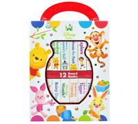 BOOKS4PEOPLE Disney Baby - Winnie The Pooh - My First Library Board Book Block 12-Book Set