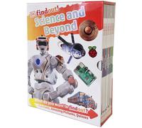 BOOKS4PEOPLE Dkfindout: Science And Beyond Collection 8 Books Box Set (Science, Energy, Coding, Engineering, Robots, Solar System, Universe &