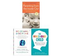 BOOKS4PEOPLE Dr Daniel Siegel Collection 3 Books Set (Parenting From The Inside Out, The Whole Brain Child, No-Drama Discipline)