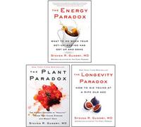 BOOKS4PEOPLE Dr. Steven R Gundry Md 3 Books Collection Set (The Plant Paradox, The Longevity Paradox & The Energy Paradox)