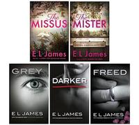 BOOKS4PEOPLE E L James 5 Books Collection Set (Grey, Darker, Freed, The Mister, The Missus)