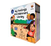 BOOKS4PEOPLE Early Readers My Feelings And Manners Behaviour Library Books Collection Set (New Covers - Age 3-5)