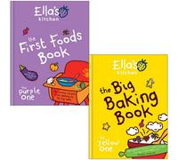 BOOKS4PEOPLE Ellas Kitchen Collection 2 Books Set (The First Foods Book, The Big Baking Book)