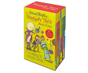 BOOKS4PEOPLE Enid Blyton The Faraway Tree Adventures Colour Stories Complete Collection 10 Books Box Set