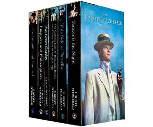 BOOKS4PEOPLE F. Scott Fitzgerald 6 Books Collection Box Set (The Great Gatsby, Flappers And Philosophers, The Beautiful And Damned, Tender Is T