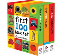 BOOKS4PEOPLE First 100 Box Set: Farm, Dino, Trucks By Roger Priddy