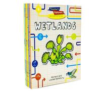 BOOKS4PEOPLE Flowchart Explorers Ecosystems Stem 6 Geography Science Books Set (Deserts, Grasslands, Mountains, Oceans, Rain Forests, Wetlands)