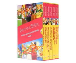BOOKS4PEOPLE Geronimo Stilton The Illustrated 10 Book Collection (Series 7) Box Set - Ages 5-8 - Paperback