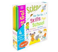 BOOKS4PEOPLE Get Set Go Skills For School 4 Wipe Clean Books Set Plus One Pen (Ages 4-7) (Computing And Coding, Know Your Numbers, Know Your Gr