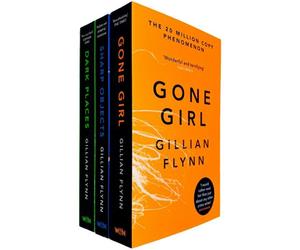 BOOKS4PEOPLE Gillian Flynn Series 3 Books Collection Set - Gone Girl, Dark Places, Sharp Objects