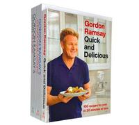 BOOKS4PEOPLE Gordon Ramsay Ultimate Fit Food, Ultimate Home Cooking, Quick & Delicious 3 Books Collection Set