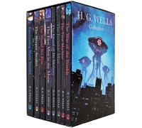 BOOKS4PEOPLE H. G. Wells Collection 8 Books Box Set (The War Of The Worlds, Time Machine, Invisible Man, Island Of Doctor Moreau, First Men In