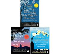 BOOKS4PEOPLE Haemin Sunim Collection 3 Books Set (The Things You Can See Only When You Slow Down, When Things Don't Go Your Way, Love For Imper