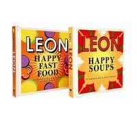 BOOKS4PEOPLE Happy Leons Collection 2 Books Set By Rebecca Seal, John Vincent, Jack Burke (Leon Happy Fast Food & Leon Happy Soups)