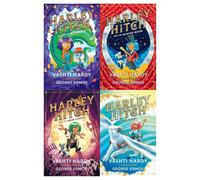 BOOKS4PEOPLE Harley Hitch 4 Books Collection Set By Vashti Hardy (The Iron Forest, The Missing Moon, The Fossil Mystery, Takes Flight)
