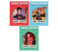 BOOKS4PEOPLE Harry Potter: Pocket Potters By J.k. Rowling Illustrated 3 Books Collection Set (Harry Potter, Ron Weasley And Hermione Granger)