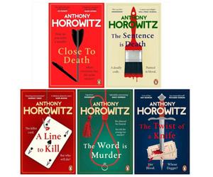 BOOKS4PEOPLE Hawthorne And Horowitz Mysteries Series 5 Books Collection Set (The Word Is , The Sentence Is Death, A Line To Kill, The Twist Of