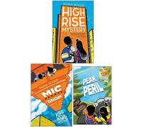 BOOKS4PEOPLE High-Rise Mystery Sharna Jackson Collection 3 Books Set (High-Rise Mystery, Mic Drop, Peak Peril World Book Day)