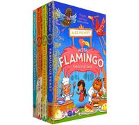 BOOKS4PEOPLE Hotel Flamingo Series 4 Books Collection Set Pack By Alex Milway Fabulous Feast