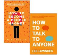 BOOKS4PEOPLE How To Become A People Magnet By Marc Reklau & How To Talk To Anyone By Leil Lowndes 2 Books Collection Set