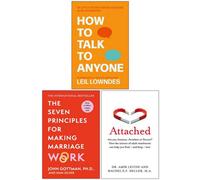 BOOKS4PEOPLE How To Talk To Anyone, The Seven Principles For Making Marriage Work, Attached 3 Books Collection Set