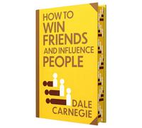 BOOKS4PEOPLE How To Win Friends And Influence People By Dale Carnegie (Deluxe Hardback Sprayed Edge Edition)