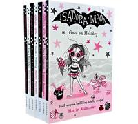BOOKS4PEOPLE Isadora Moon By Harriet Muncaster 7 Books Collection Set (Isadora Moon Goes On Holiday, Has A Birthday, Has A Sleepover, Makes Win