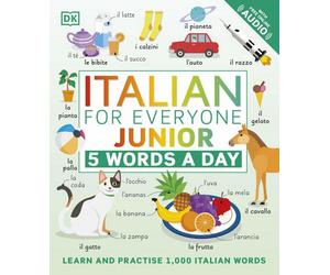 BOOKS4PEOPLE Italian For Everyone Junior 5 Words A Day: Learn And Practise 1,000 Italian Words