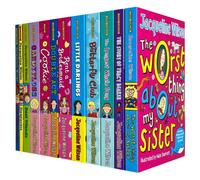 BOOKS4PEOPLE Jacqueline Wilson 12 Books Collection Set (Double Act, Candyfloss, Rent A Bridesmaid, Cookie, Little Darlings, Best Friends & More