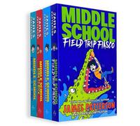 BOOKS4PEOPLE James Patterson Middle School Collection 4 Books Set (Book 10-13) (From Hero To Zero, Born To Rock, Master Of Disaster, Field Trip