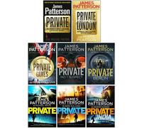 BOOKS4PEOPLE James Patterson Private Series 1-8 Books Collection Set (Private, Private London, Private Games, Private: No. 1 Suspect, Private B