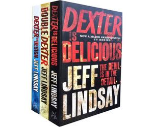 BOOKS4PEOPLE Jeff Lindsay Novel Dexter Series Collection 3 Books Set Double Dexter, Dexter Is Delicious, Dexter By Design