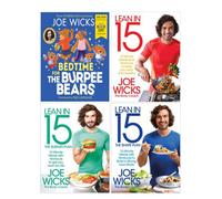 BOOKS4PEOPLE Joe Wicks 4 Books Collection Set (Sustain Plan, Shape Plan, The Shift Plan & World Book Day Bedtime For The Burpee Bears)