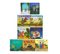 BOOKS4PEOPLE Julia Donaldson Early Readers 9 Books Collection Set Board Book (Stick Man, Zog, Superworm, Tiddler, The Highway Rat, Tabby Mctat,
