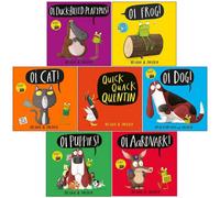BOOKS4PEOPLE Kes Gray Oi Frog And Friends Collection 7 Books Set (Oi Duck-Billed Platypus, Oi Frog, Oi Cat, Quick Quack Quentin, Oi Dog, Oi Pup